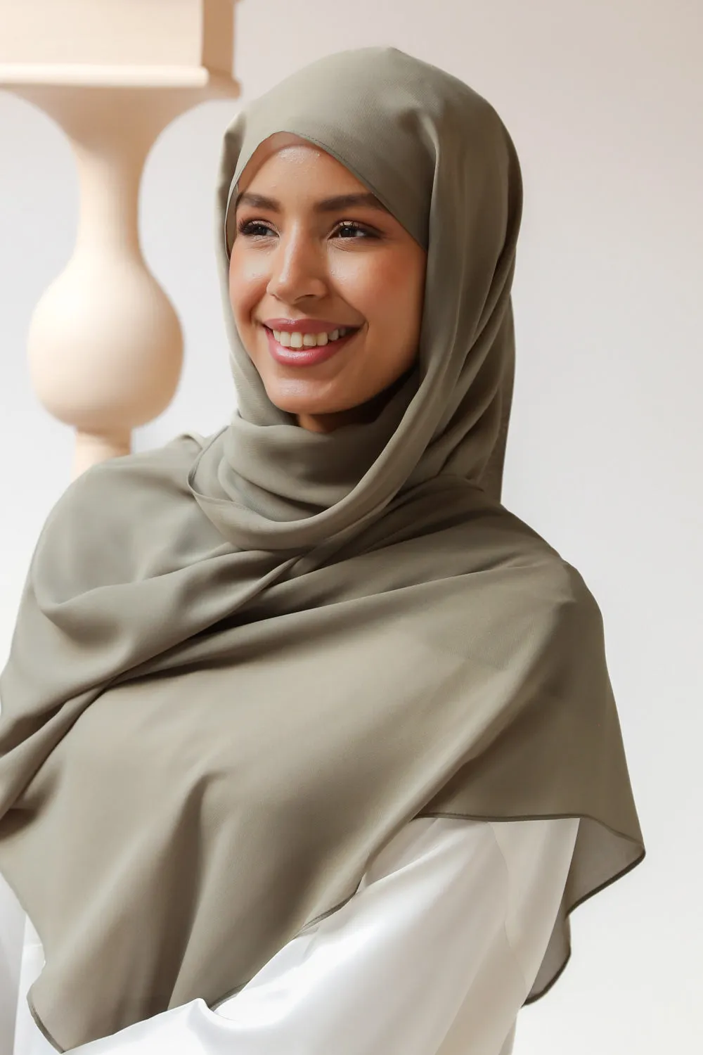 Soft khaki Hijab- colour 179