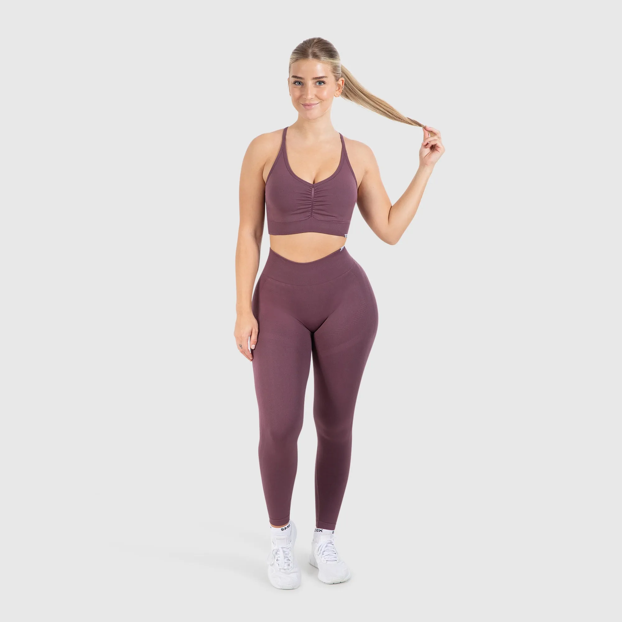 Sport BH Solid Scrunch