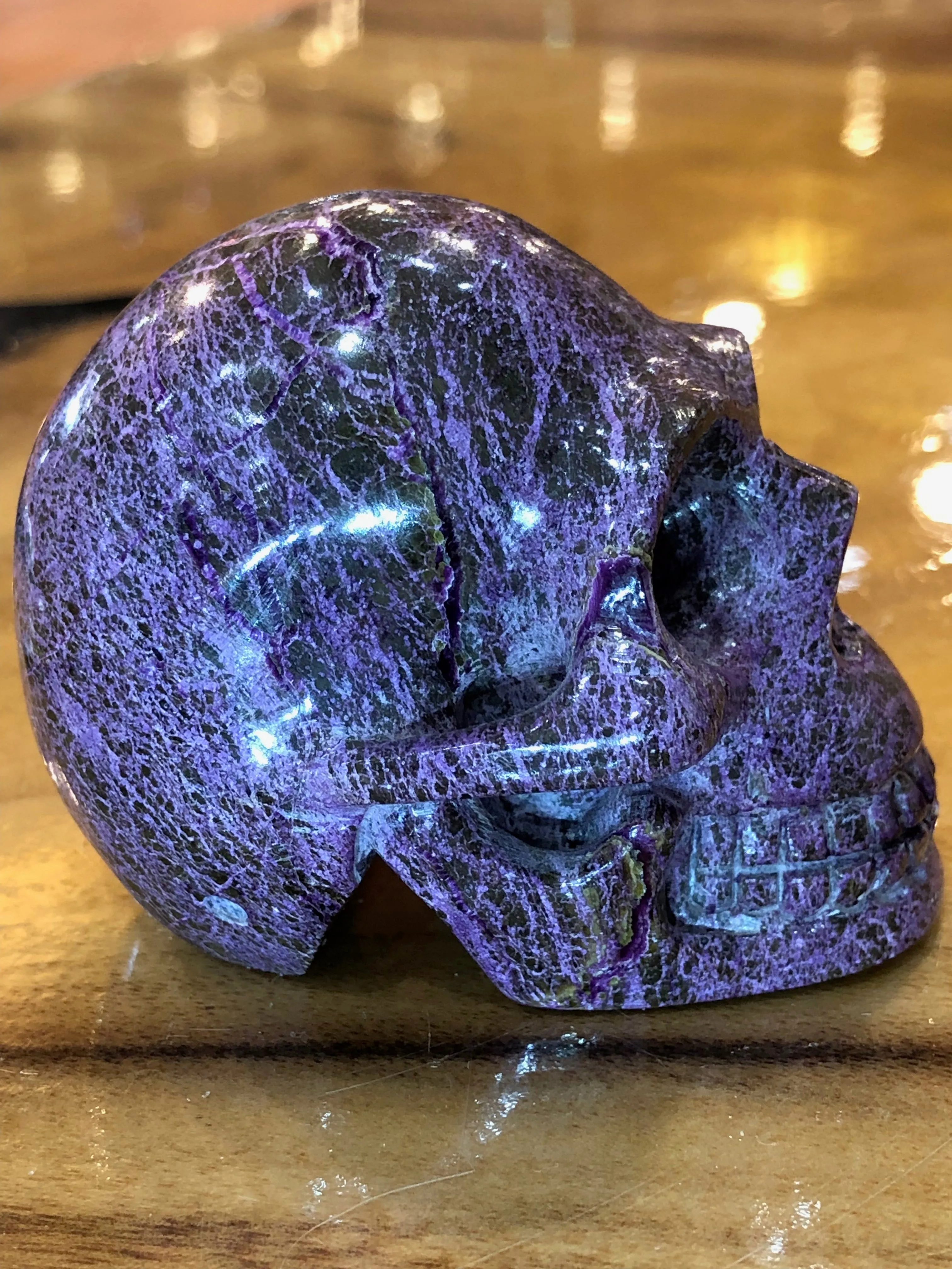 Stichtite Skull [1k909]