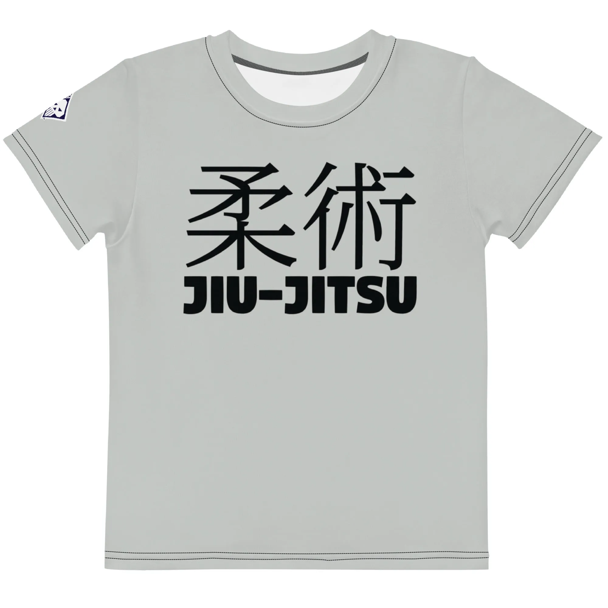 Summer Essential: Girl's Short Sleeve Classic Jiu-Jitsu Rash Guard - Smoke