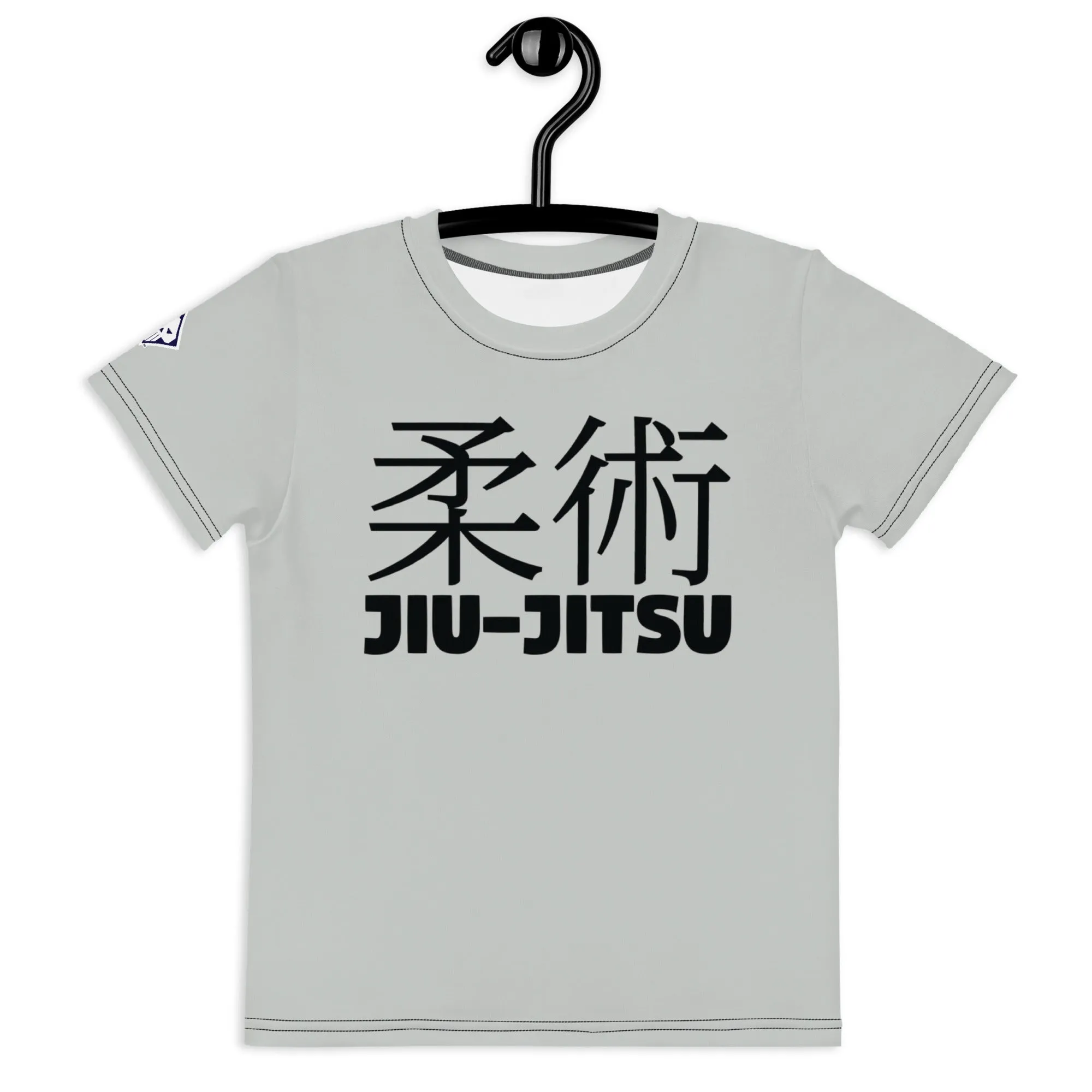 Summer Essential: Girl's Short Sleeve Classic Jiu-Jitsu Rash Guard - Smoke