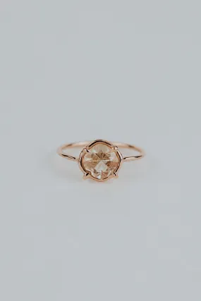 Sunstone Ring - 14k Rose Gold