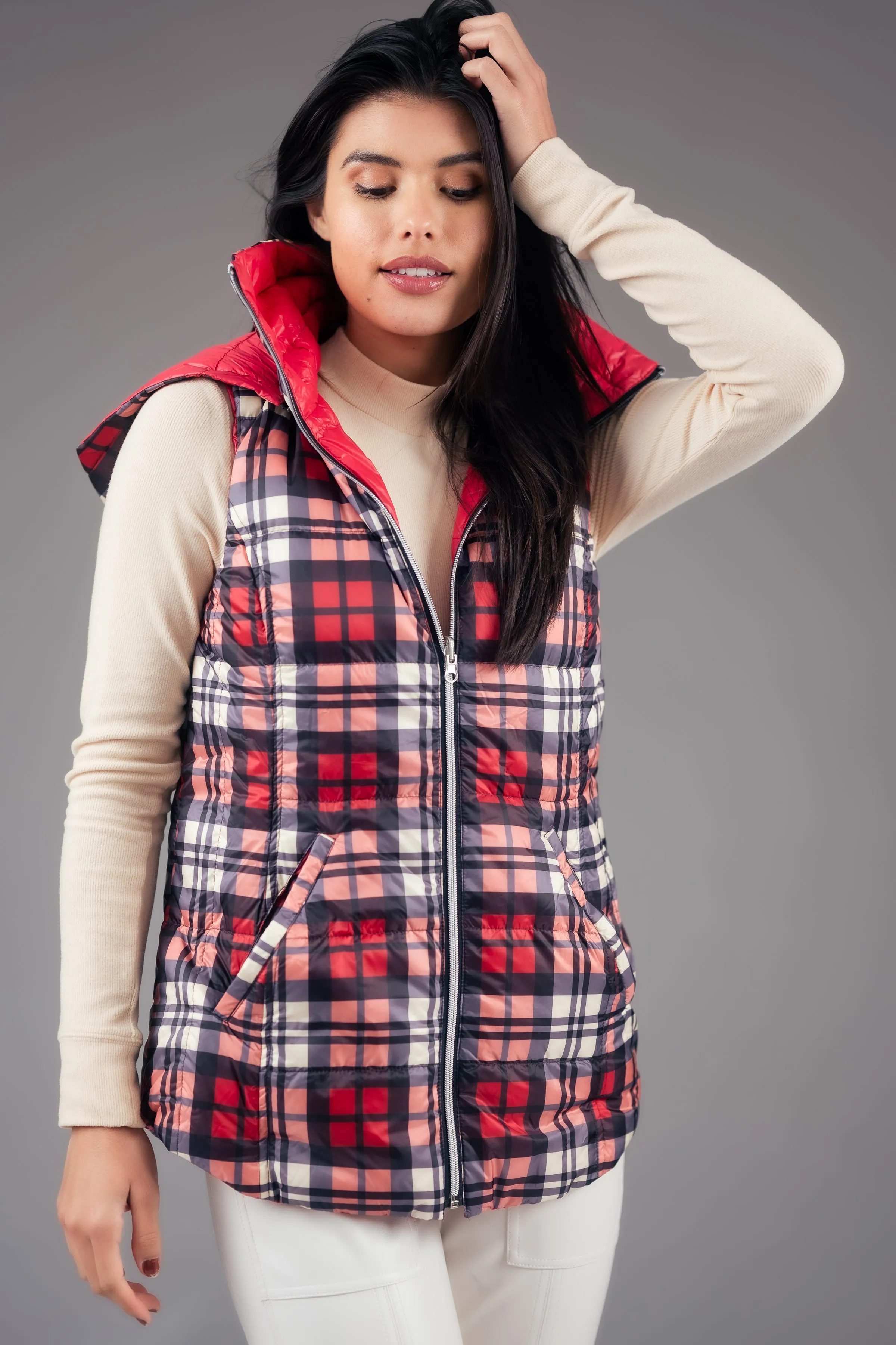 Telluride Reversible Short Down Vest