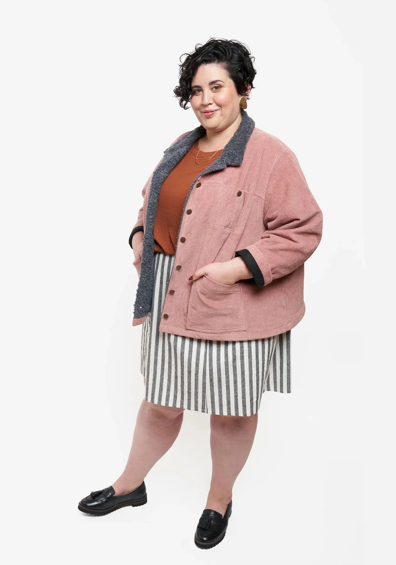 Thayer Jacket Sewing Pattern by Grainline Studios Patterns | Sizes 14-30