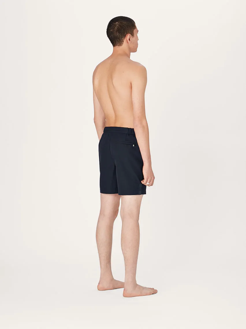 The Anywear Short 2.0 || Navy | Recycled nylon without netting