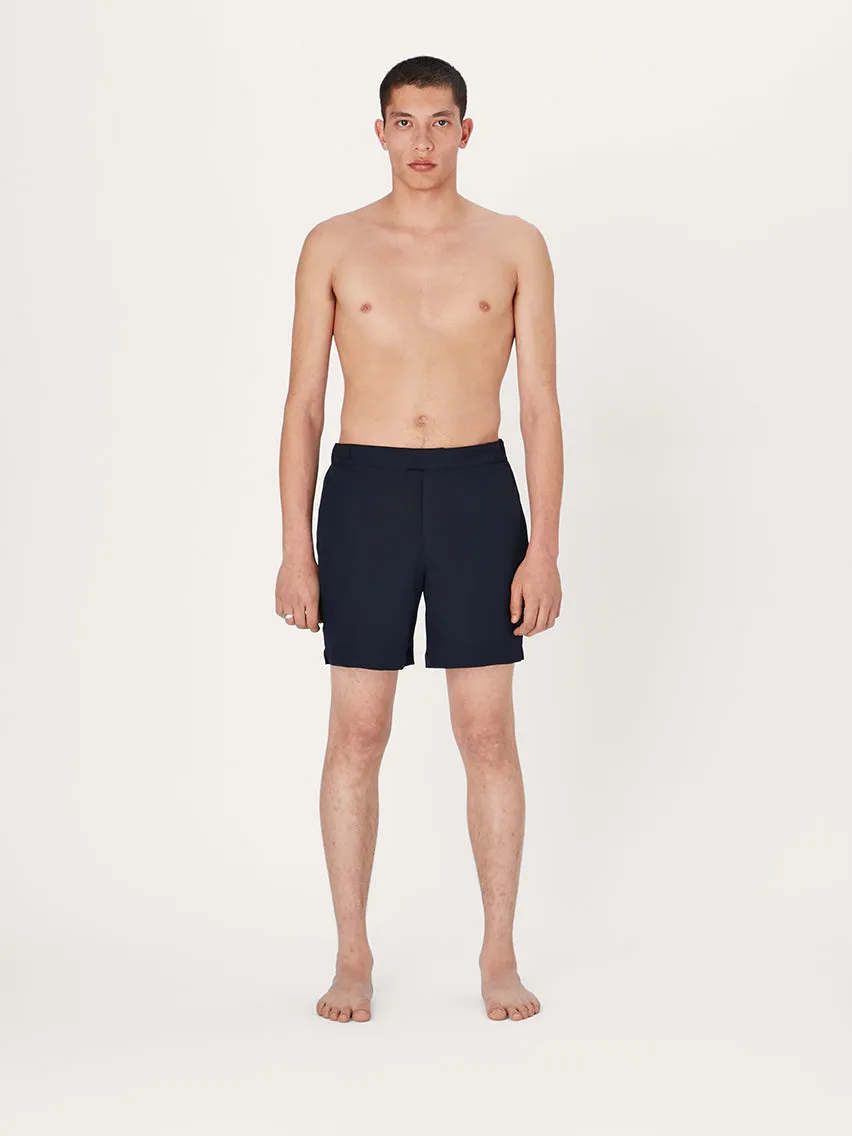 The Anywear Short 2.0 || Navy | Recycled nylon without netting