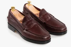 The Grand Penny Loafers - Oxblood Burgundy