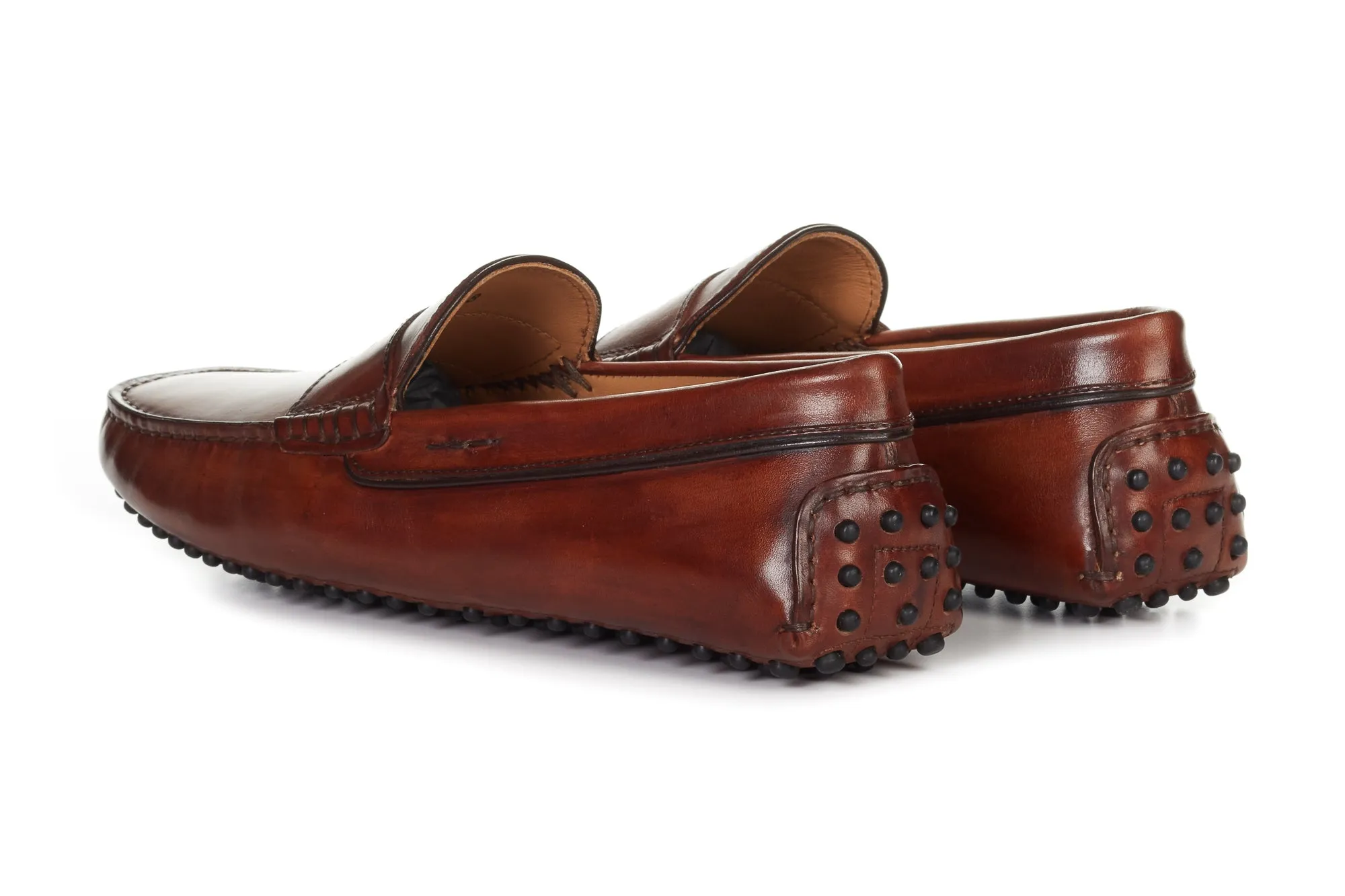 The McQueen Driving Loafer - Marrone