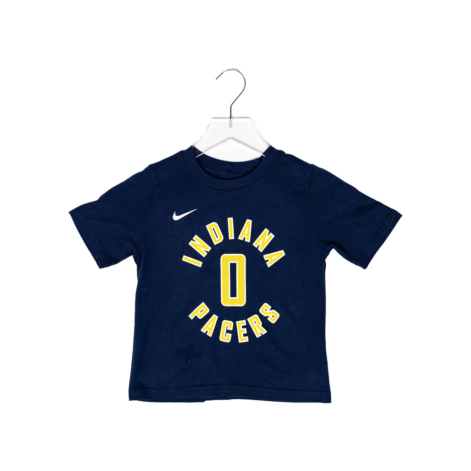 Toddler Indiana Pacers #0 Tyrese Haliburton Icon Name and Number T-shirt by Nike