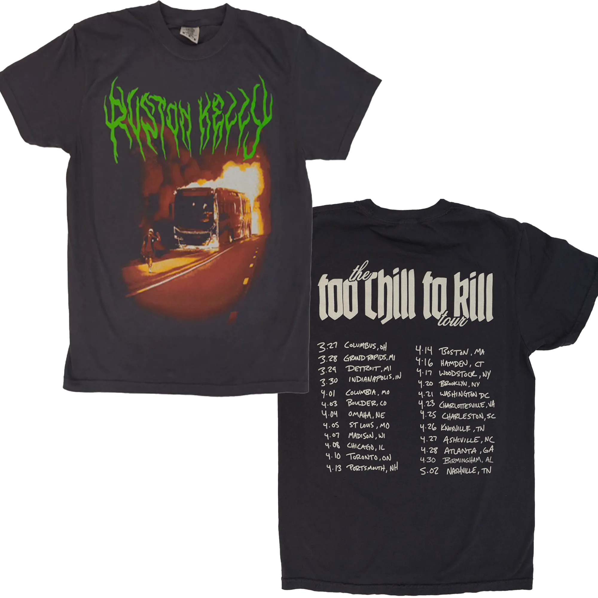 Too Chill To Kill Tour Tee