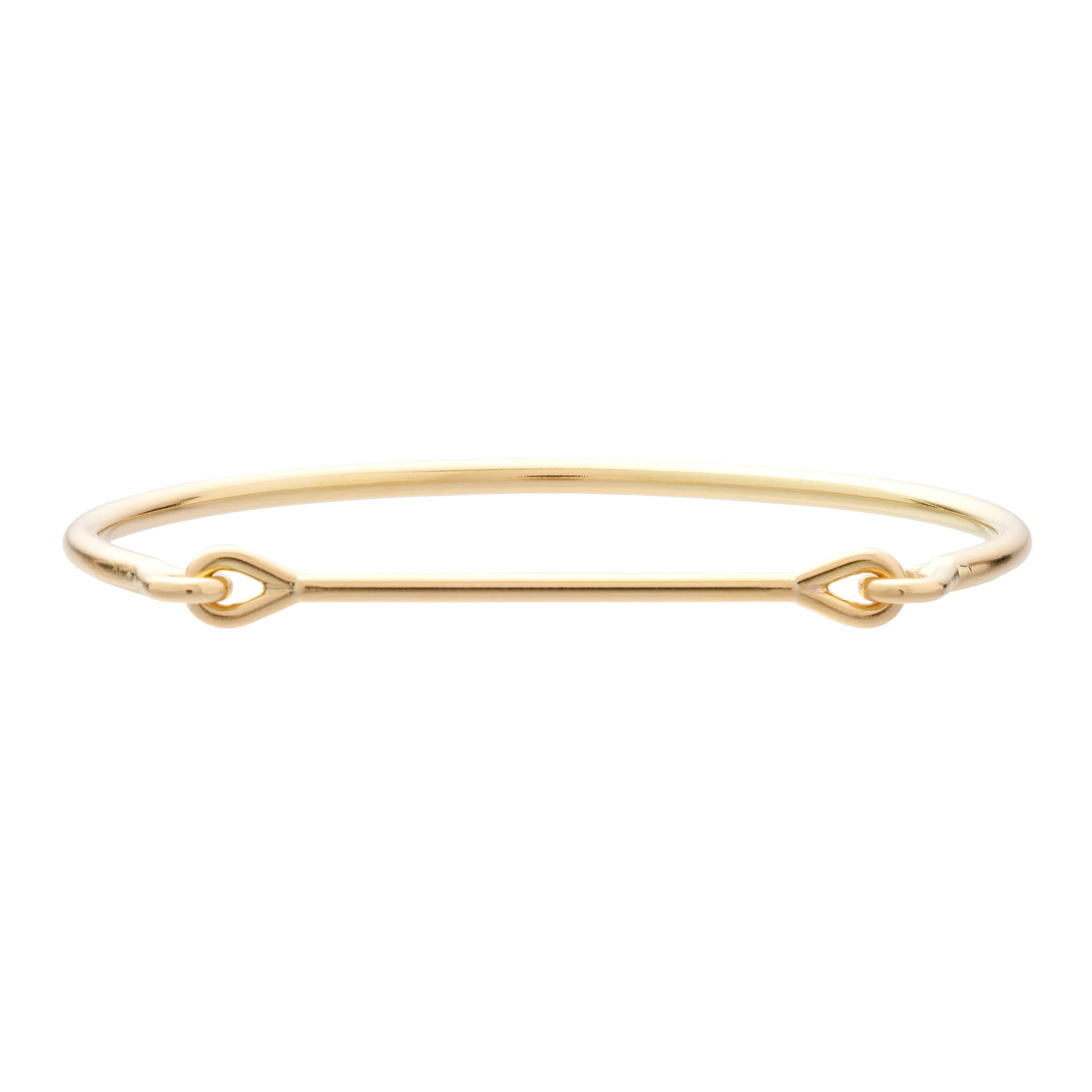 Tura Sugden 18k Needle Eye Classic Cuff Bracelet