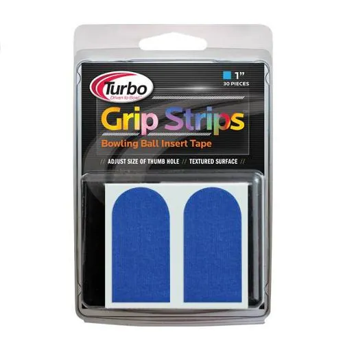 Turbo Grip Strips Blue 1 in. Bowling Tape 30 pcs