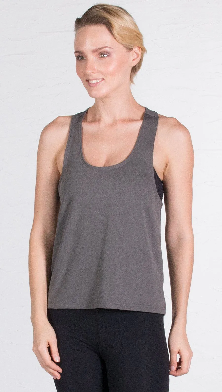 WERK - the Relaxed Racer Tank - Gray