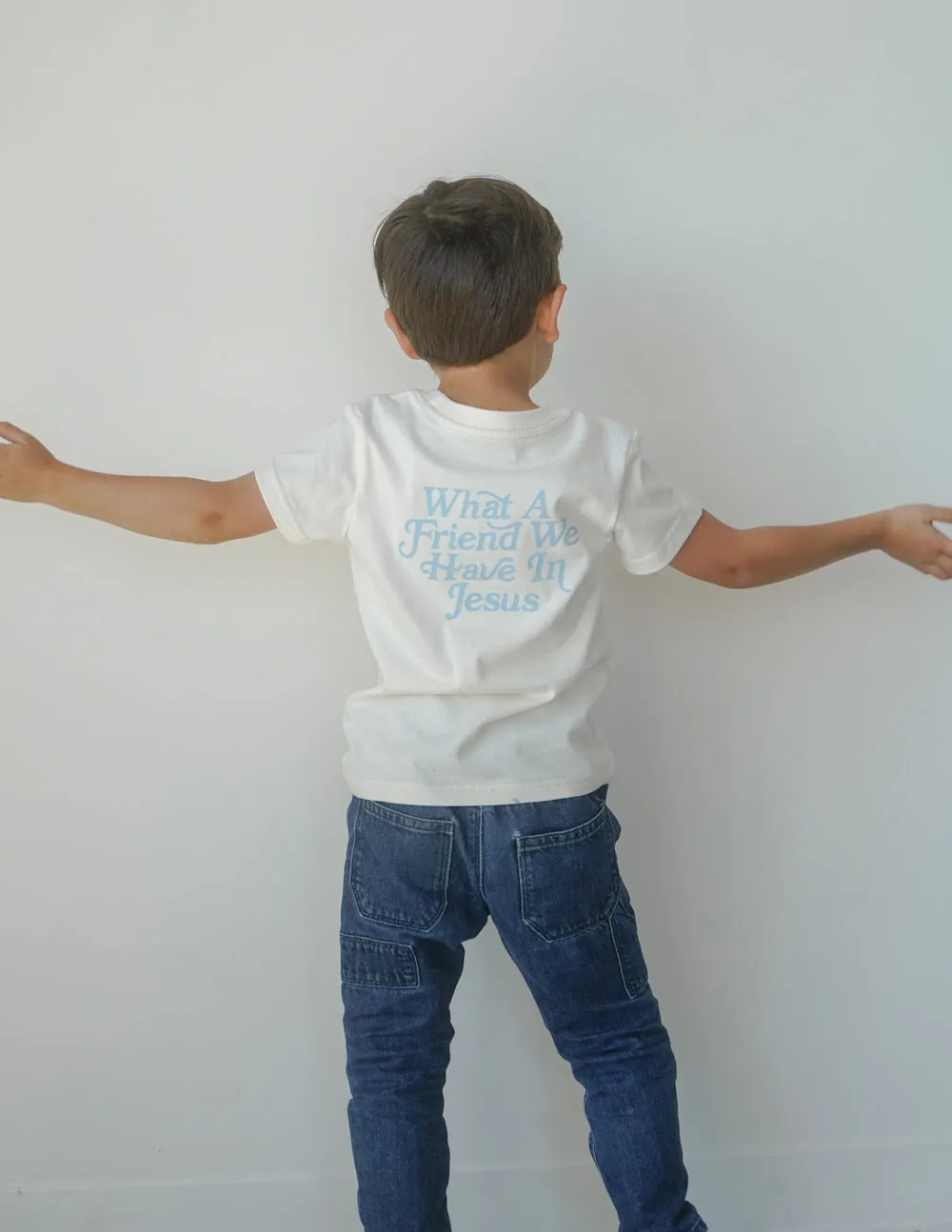 What a Friend in Jesus Kids Tee