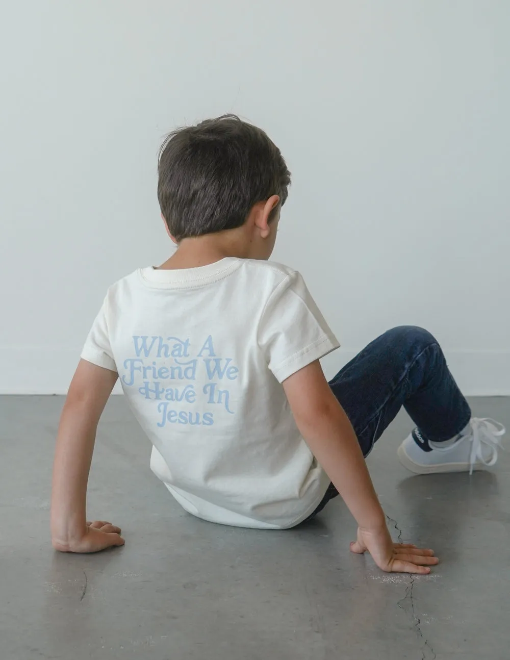 What a Friend in Jesus Kids Tee