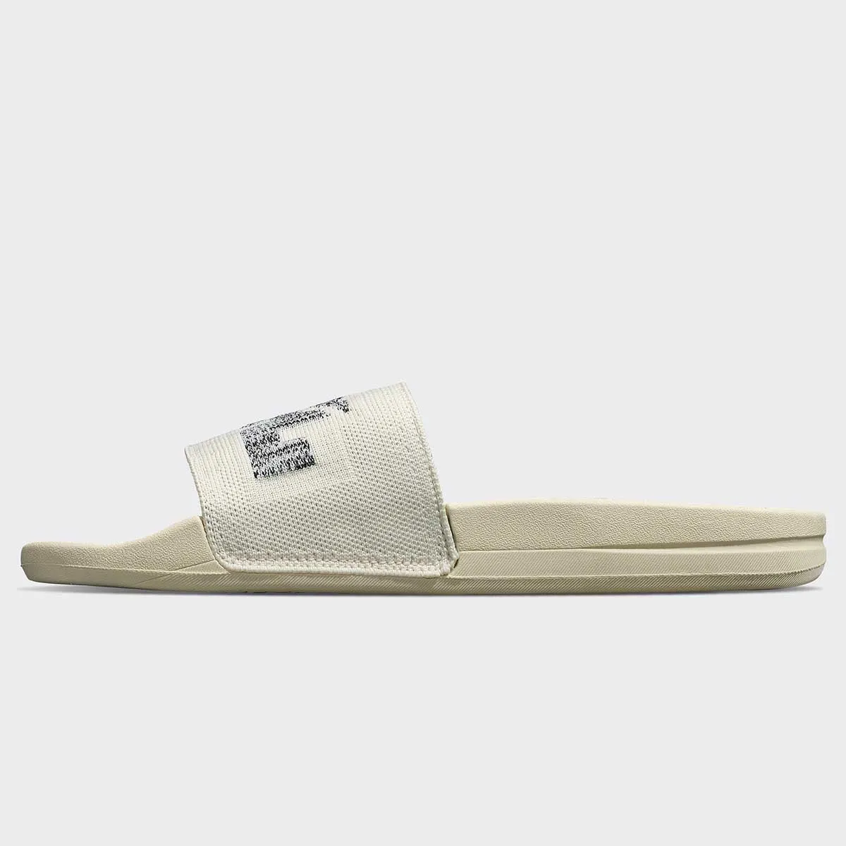 Women's Big Logo TechLoom Slide Pristine / Heather Grey