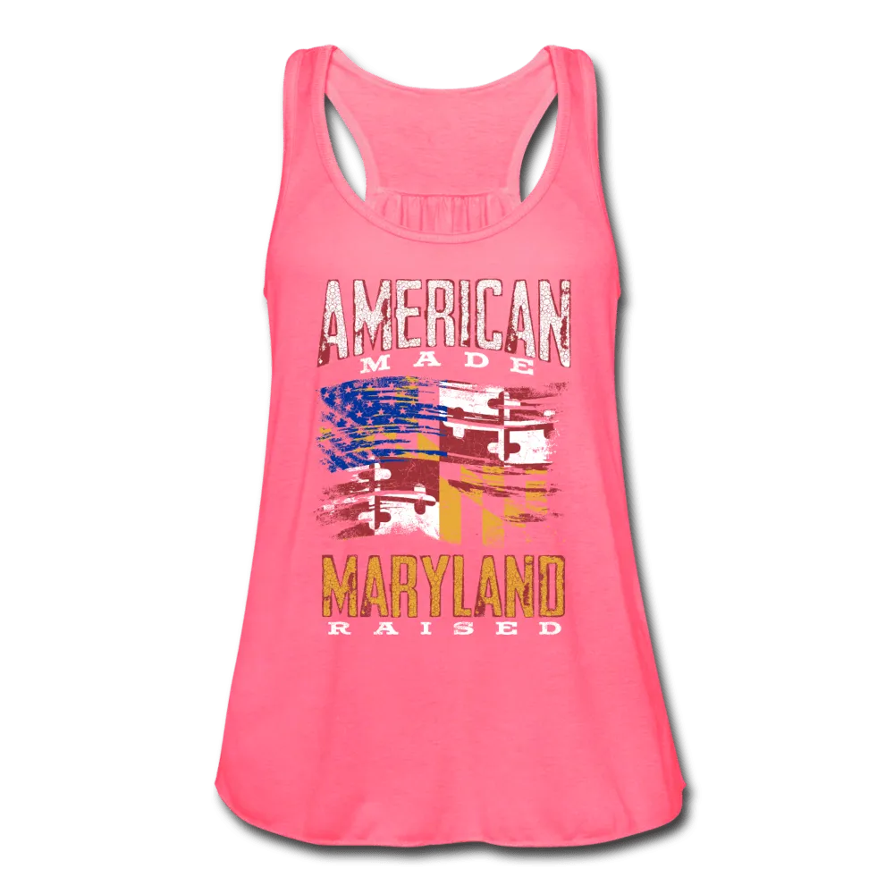 Women's Maryland Raised Flowy Tank Top