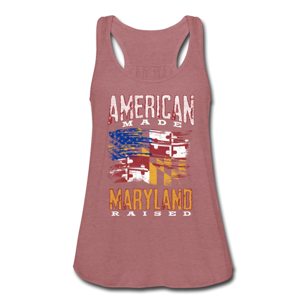 Women's Maryland Raised Flowy Tank Top