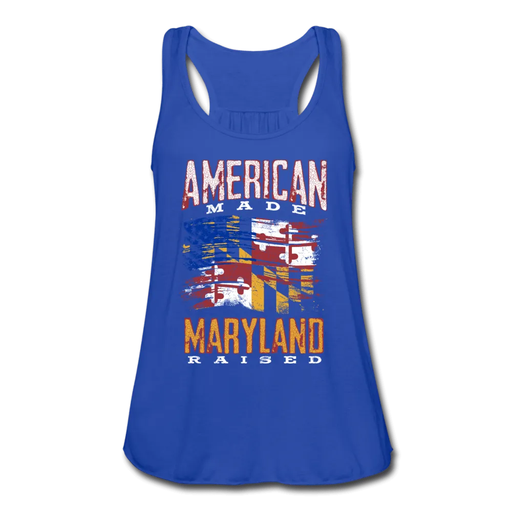 Women's Maryland Raised Flowy Tank Top