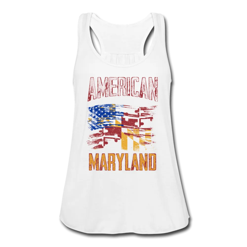 Women's Maryland Raised Flowy Tank Top