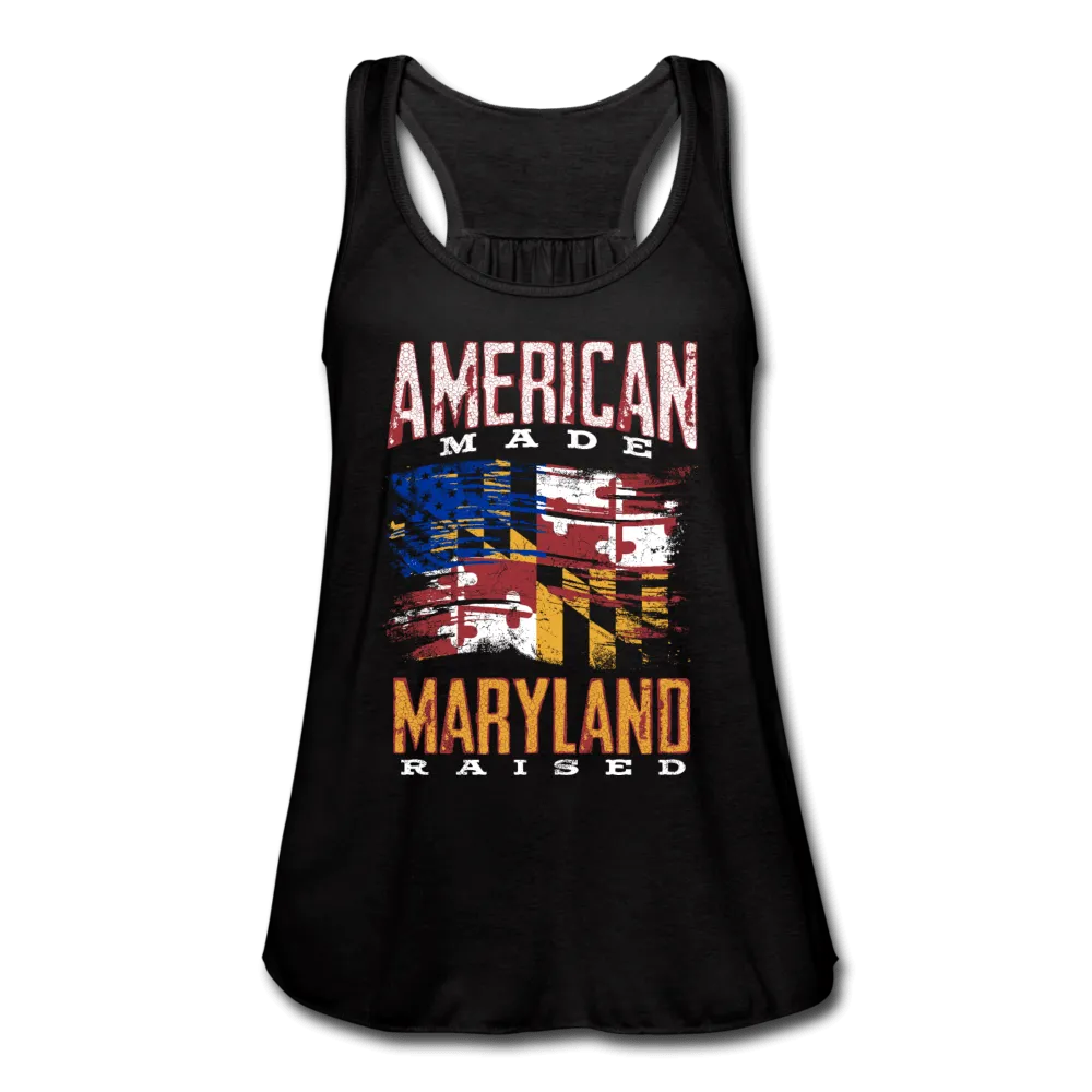 Women's Maryland Raised Flowy Tank Top