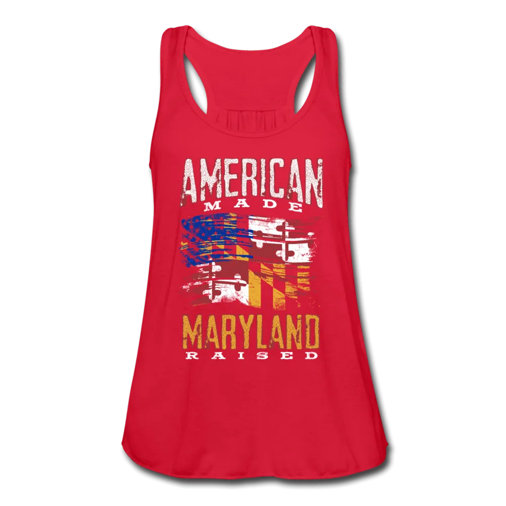 Women's Maryland Raised Flowy Tank Top