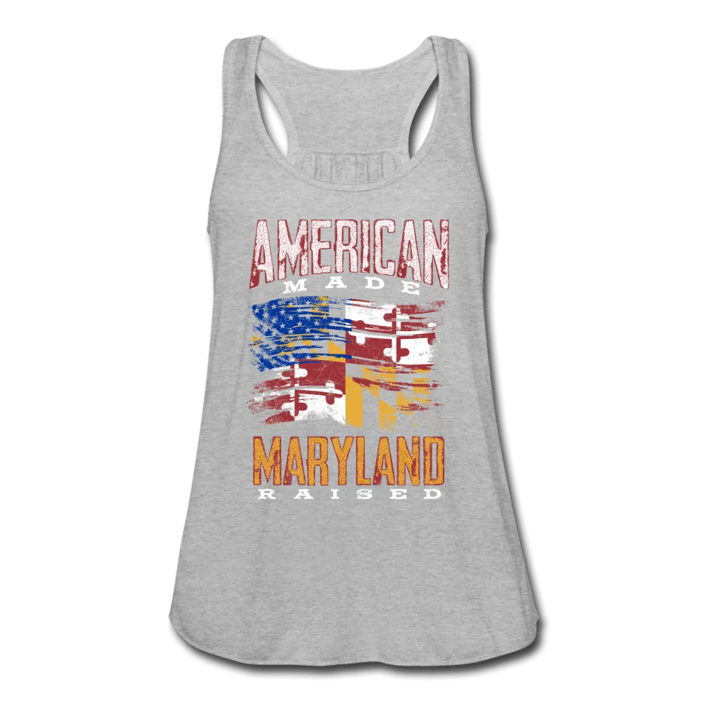 Women's Maryland Raised Flowy Tank Top