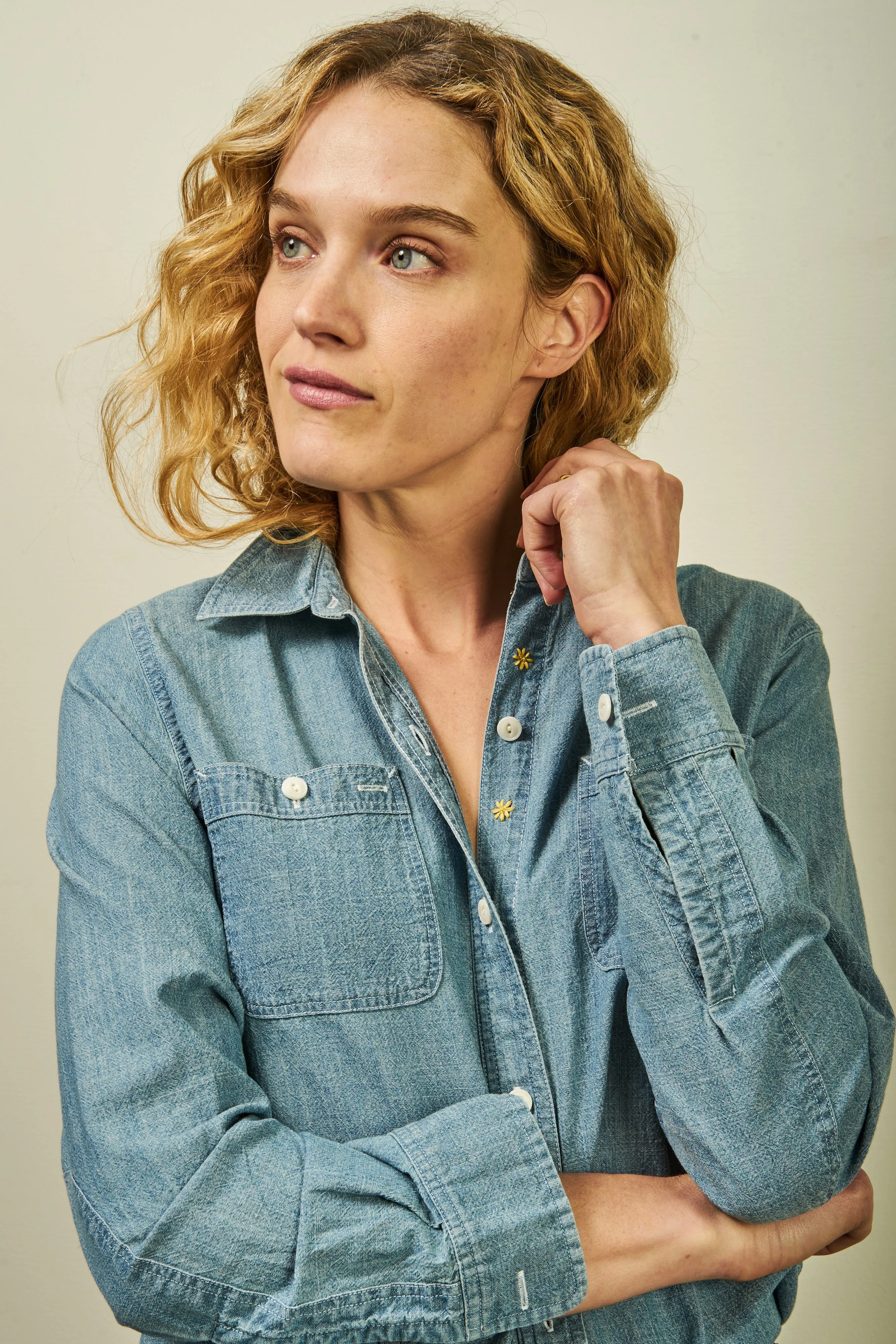 Women's Work Shirt in Chambray