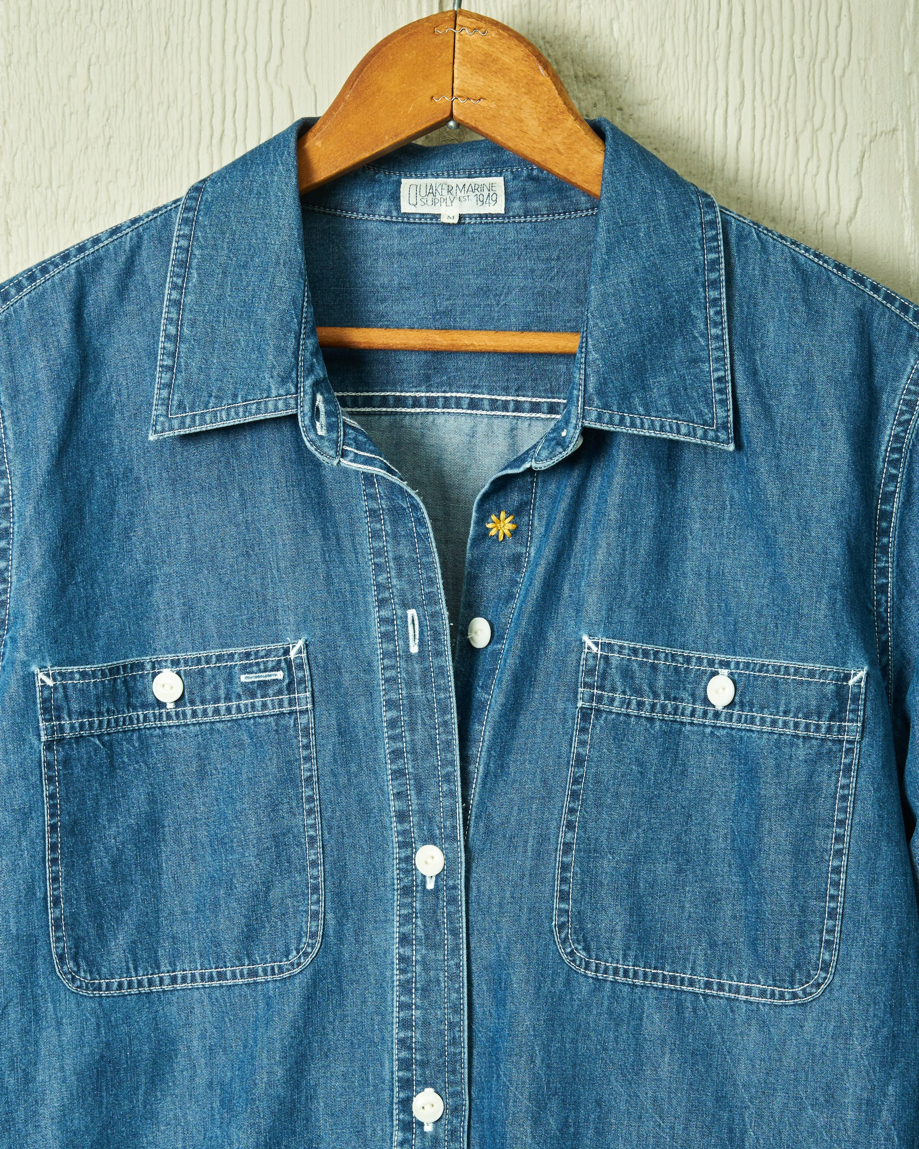 Women's Work Shirt in Denim