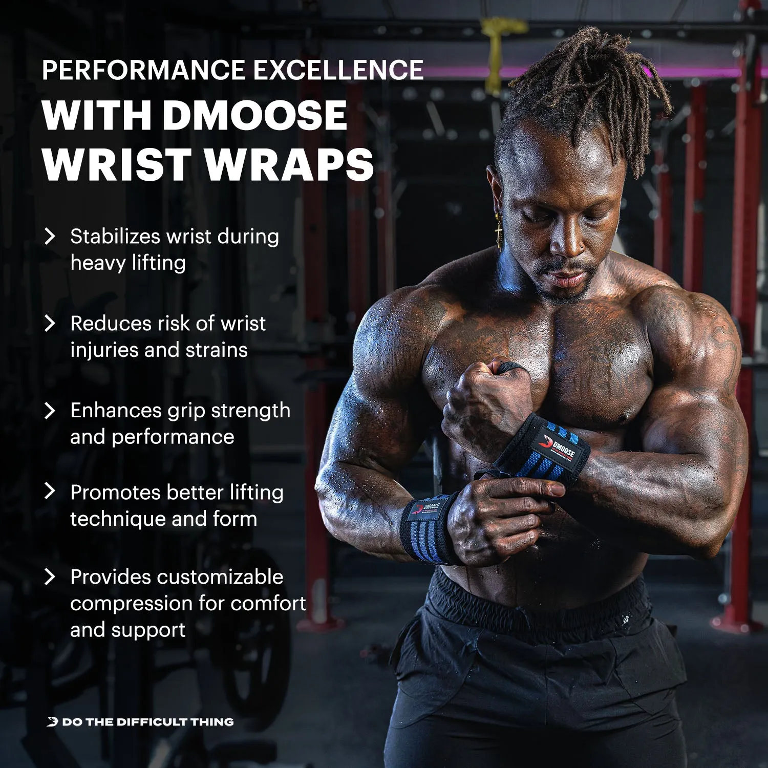 Wrist Wraps for Weightlifting