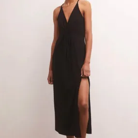 Z Supply Ronda Twist Dress (Black)